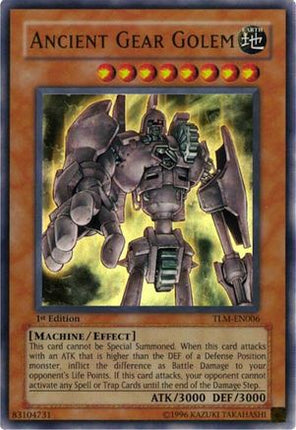 Ancient Gear Golem (Ultra Rare) [TLM-EN006] The Lost Millennium 1st Edition