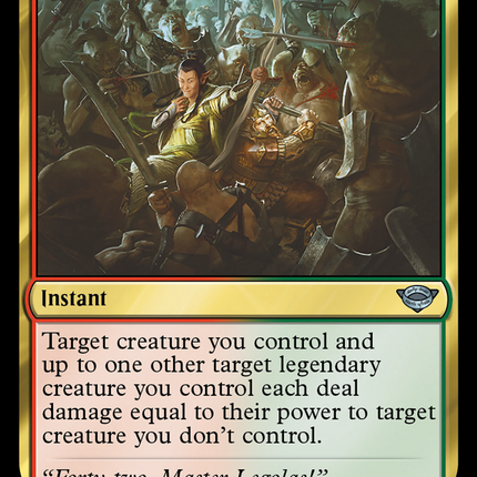 Friendly Rivalry [The Lord of the Rings: Tales of Middle-earth]