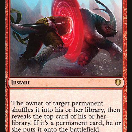 Chaos Warp [Commander 2017]