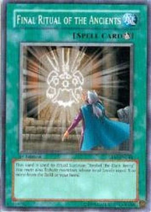 Final Ritual of the Ancients (Common / Short Print) [TLM-EN044] The Lost Millennium Unlimited