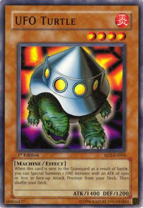 UFO Turtle (Common / Short Print) [SD3-EN004] Structure Deck: Blaze of Destruction 1st Edition