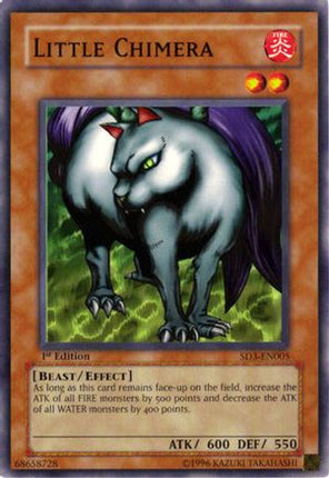 Little Chimera (Common / Short Print) [SD3-EN005] Structure Deck: Blaze of Destruction 1st Edition