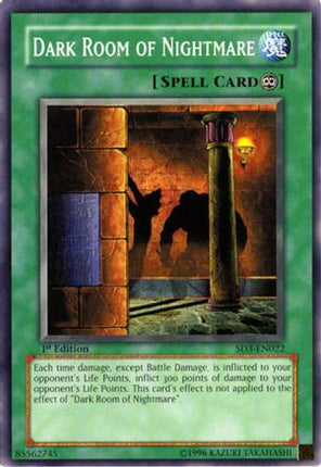 Dark Room of Nightmare (Common / Short Print) [SD3-EN022] Structure Deck: Blaze of Destruction 1st Edition