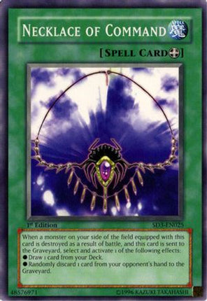 Necklace of Command (Common / Short Print) [SD3-EN025] Structure Deck: Blaze of Destruction 1st Edition