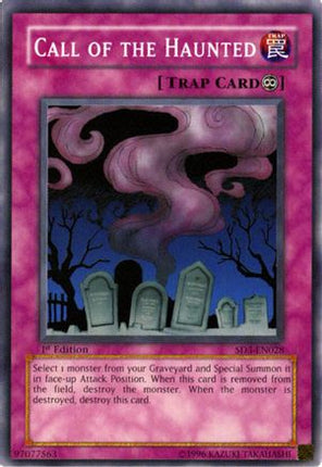 Call of the Haunted (Common / Short Print) [SD3-EN028] Structure Deck: Blaze of Destruction 1st Edition