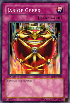 Jar of Greed (Common / Short Print) [SD3-EN029] Structure Deck: Blaze of Destruction 1st Edition
