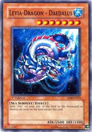 Levia-Dragon - Daedalus (Common / Short Print) [SD4-EN010] Structure Deck: Fury from the Deep 1st Edition