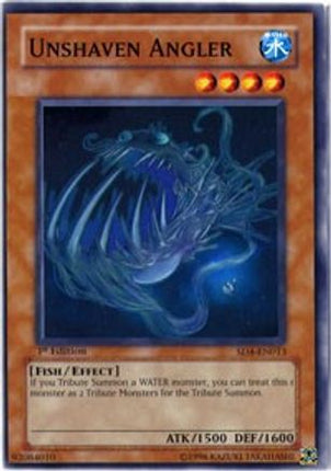 Unshaven Angler (Common / Short Print) [SD4-EN013] Structure Deck: Fury from the Deep 1st Edition