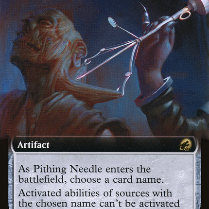 Pithing Needle (Extended Art) [Innistrad: Midnight Hunt]