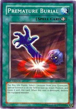 Premature Burial (Common / Short Print) [SD4-EN017] Structure Deck: Fury from the Deep 1st Edition