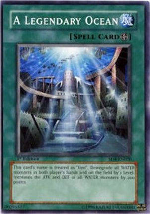 A Legendary Ocean (Common / Short Print) [SD4-EN020] Structure Deck: Fury from the Deep 1st Edition
