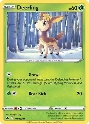 Deerling - 11/198 [SWSH06: Chilling Reign] Reverse Holofoil