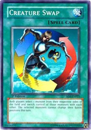 Creature Swap (Common / Short Print) [SD4-EN021] Structure Deck: Fury from the Deep 1st Edition