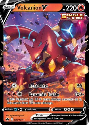 Volcanion V - 25/198 [SWSH06: Chilling Reign] Holofoil