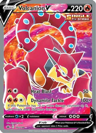 Volcanion V (Full Art) - 162/198 [SWSH06: Chilling Reign] Holofoil