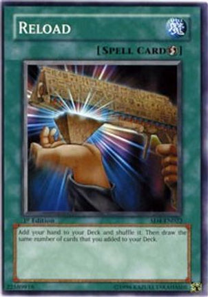 Reload (Common / Short Print) [SD4-EN022] Structure Deck: Fury from the Deep 1st Edition
