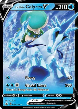 Ice Rider Calyrex V - 45/198 [SWSH06: Chilling Reign] Holofoil