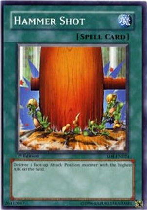 Hammer Shot (Common / Short Print) [SD4-EN024] Structure Deck: Fury from the Deep 1st Edition