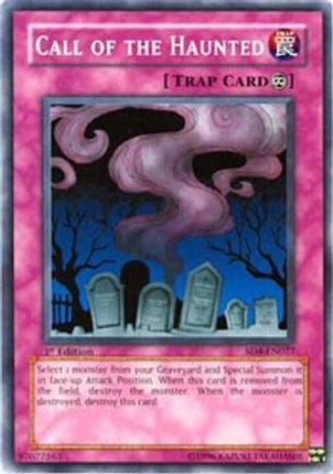 Call of the Haunted (Common / Short Print) [SD4-EN027] Structure Deck: Fury from the Deep 1st Edition