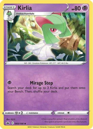 Kirlia - 60/198 [SWSH06: Chilling Reign] Reverse Holofoil