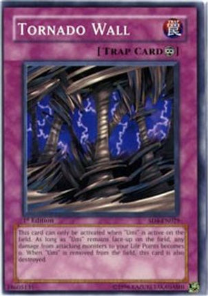 Tornado Wall (Common / Short Print) [SD4-EN029] Structure Deck: Fury from the Deep 1st Edition