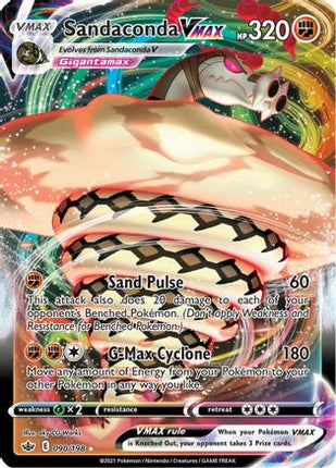 Sandaconda VMAX - 90/198 [SWSH06: Chilling Reign] Holofoil