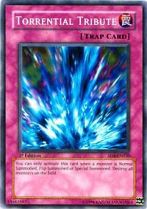 Torrential Tribute (Common / Short Print) [SD4-EN030] Structure Deck: Fury from the Deep 1st Edition