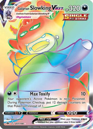 Galarian Slowking VMAX (Secret) - 207/198 [SWSH06: Chilling Reign] Holofoil