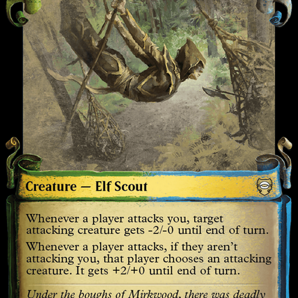Mirkwood Trapper (Showcase) [Tales of Middle-earth Commander]