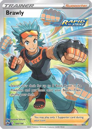 Brawly (Full Art) - 188/198 [SWSH06: Chilling Reign] Holofoil
