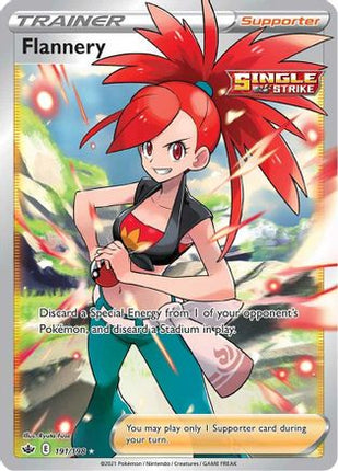 Flannery (Full Art) - 191/198 [SWSH06: Chilling Reign] Holofoil