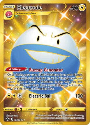 Electrode (Secret) - 222/198 [SWSH06: Chilling Reign] Holofoil