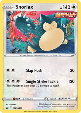 Snorlax - SWSH119 - SWSH119/null [SWSH: Sword & Shield Promo Cards] Holofoil