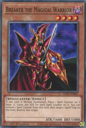 Breaker the Magical Warrior (Common / Short Print) [EGS1-EN007] Egyptian God Deck: Slifer the Sky Dragon 1st Edition