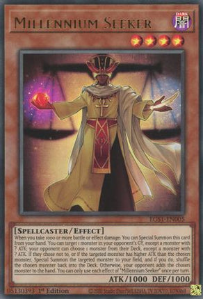 Millennium Seeker (Ultra Rare) [EGS1-EN005] Egyptian God Deck: Slifer the Sky Dragon Unlimited