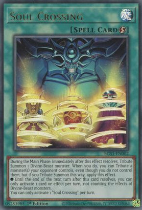 Soul Crossing (Ultra Rare) [EGS1-EN002] Egyptian God Deck: Slifer the Sky Dragon 1st Edition