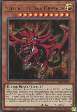 Slifer the Sky Dragon (Ultra Rare) [EGS1-EN001] Egyptian God Deck: Slifer the Sky Dragon 1st Edition
