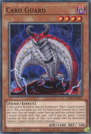 Card Guard (Common / Short Print) [EGS1-EN011] Egyptian God Deck: Slifer the Sky Dragon Unlimited