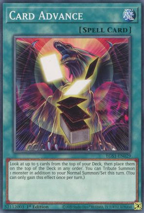 Card Advance (Common / Short Print) [EGS1-EN029] Egyptian God Deck: Slifer the Sky Dragon Unlimited
