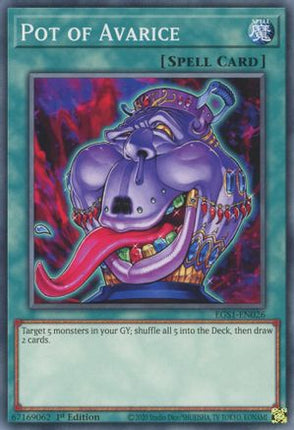 Pot of Avarice (Common / Short Print) [EGS1-EN026] Egyptian God Deck: Slifer the Sky Dragon Unlimited
