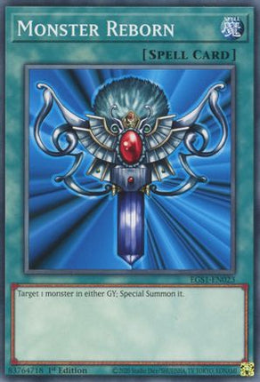 Monster Reborn (Common / Short Print) [EGS1-EN023] Egyptian God Deck: Slifer the Sky Dragon Unlimited