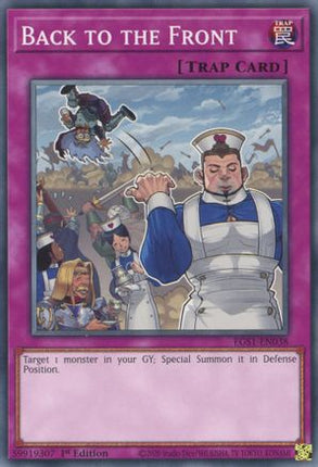 Back to the Front (Common / Short Print) [EGS1-EN038] Egyptian God Deck: Slifer the Sky Dragon 1st Edition