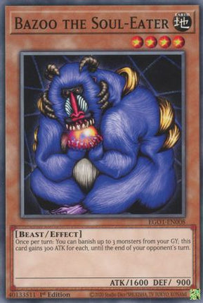 Bazoo the Soul-Eater (Common / Short Print) [EGO1-EN008] Egyptian God Deck: Obelisk the Tormentor Unlimited