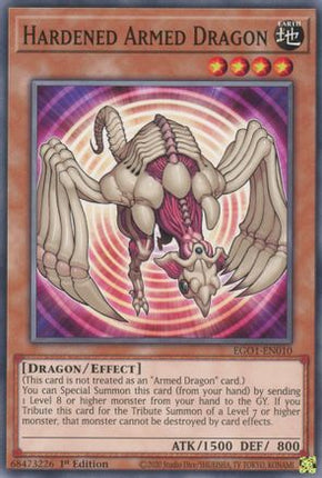 Hardened Armed Dragon (Common / Short Print) [EGO1-EN010] Egyptian God Deck: Obelisk the Tormentor Unlimited