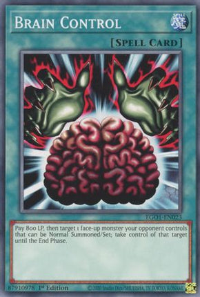 Brain Control (Common / Short Print) [EGO1-EN023] Egyptian God Deck: Obelisk the Tormentor 1st Edition