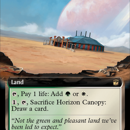 Horizon Canopy (Extended Art) [Doctor Who] Surge Foil