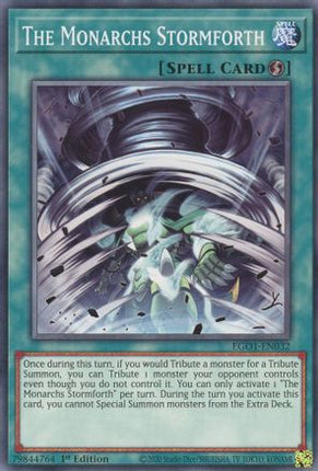 The Monarchs Stormforth (Common / Short Print) [EGO1-EN032] Egyptian God Deck: Obelisk the Tormentor 1st Edition