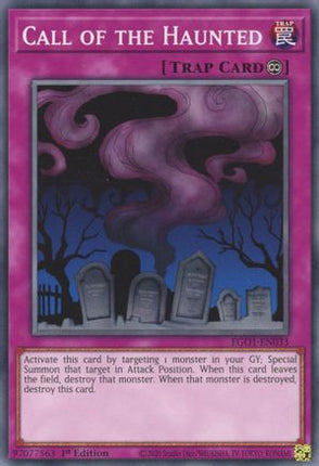 Call of the Haunted (Common / Short Print) [EGO1-EN033] Egyptian God Deck: Obelisk the Tormentor 1st Edition