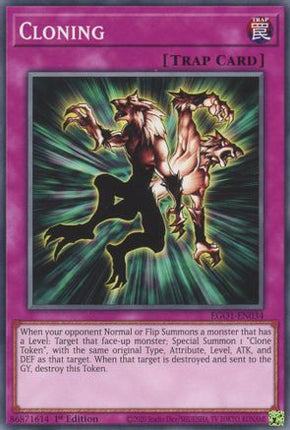 Cloning (Common / Short Print) [EGO1-EN034] Egyptian God Deck: Obelisk the Tormentor Unlimited