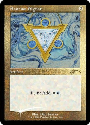 Azorius Signet (Foil Etched) [Secret Lair Drop Series] Foil